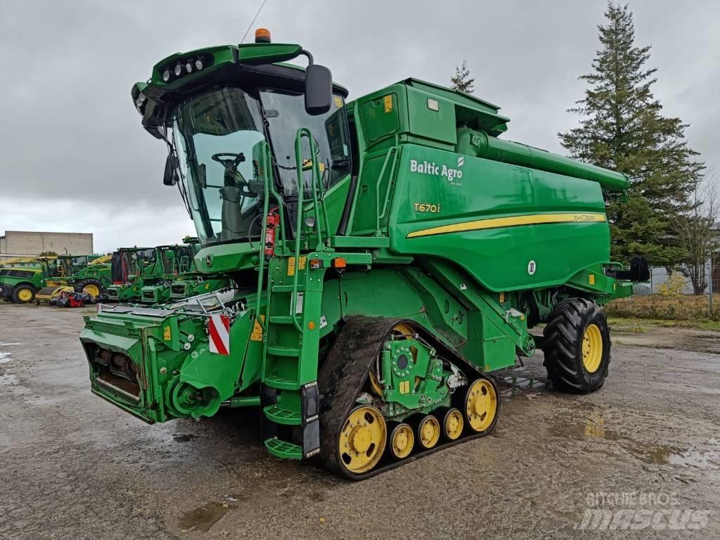 John Deere T670i Зерноуборочные комбайны