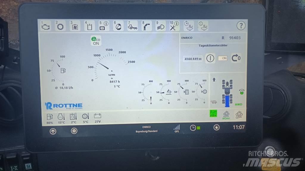 Rottne H21D SP 661 Харвестеры