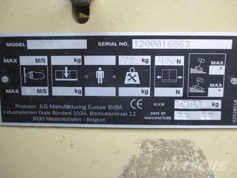 JLG 2630 ES Ножничные подъемники