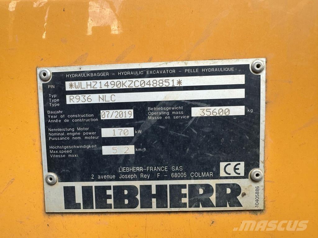 Liebherr R936 NLC Гусеничные экскаваторы