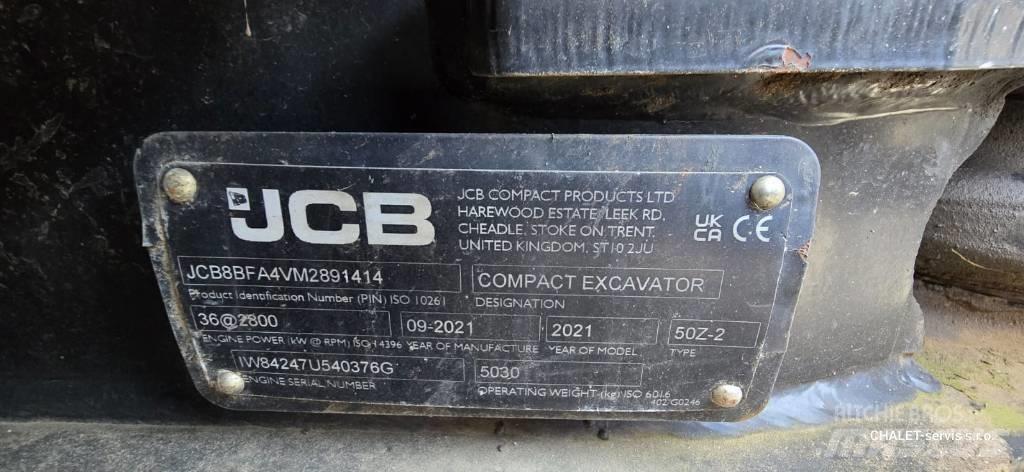 JCB 50 Z-2 Мини-экскаваторы