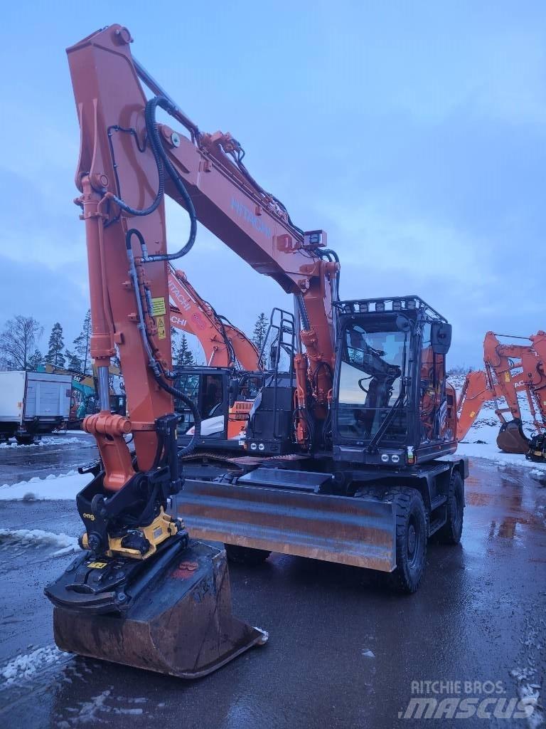 Hitachi ZX155W-7 2P Колёсные экскаваторы