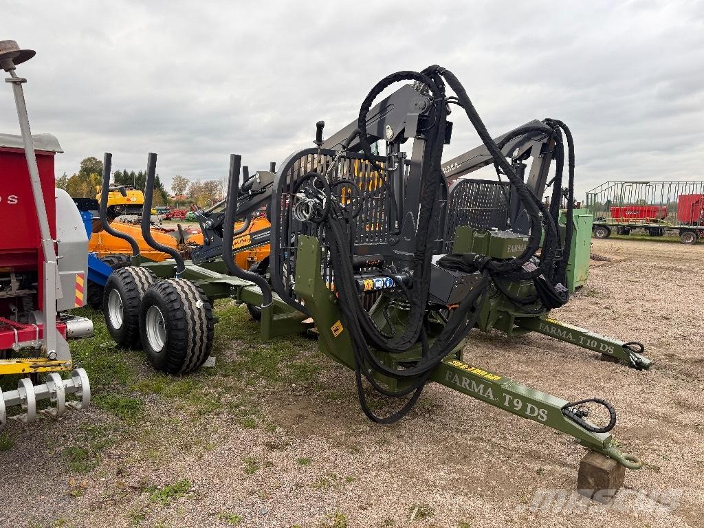 Farma T9 DS 6,7 kran Лесные прицепы