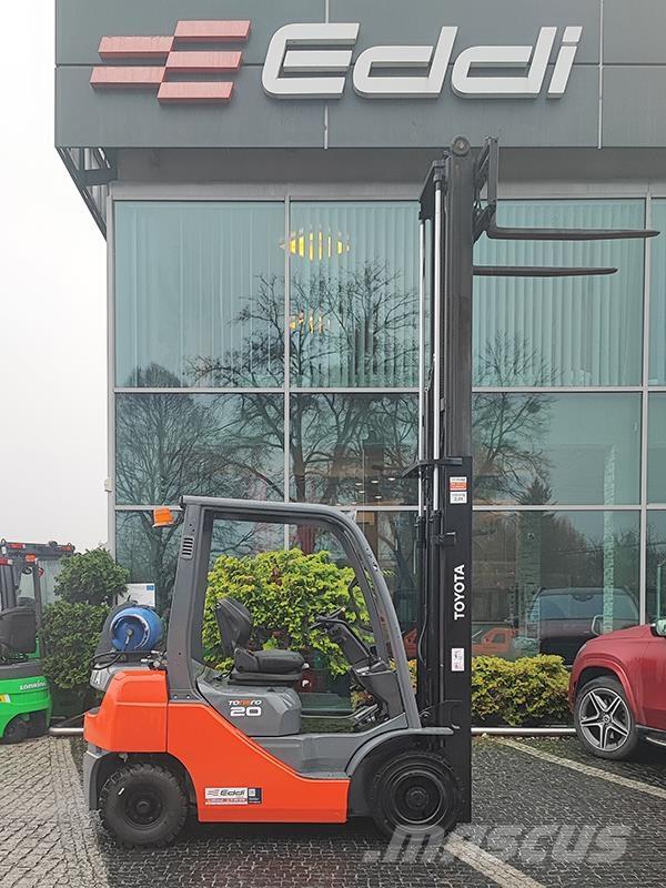 Toyota 02-8FGF20 Газовые погрузчики