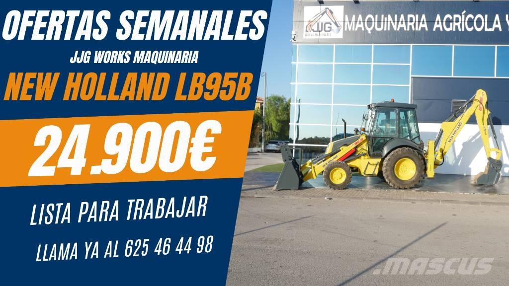 New Holland LB 95 B Экскаваторы-погрузчики