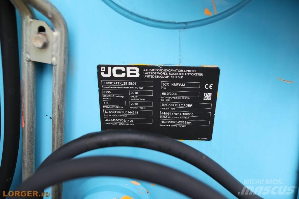 JCB 3 CX 14 Экскаваторы-погрузчики