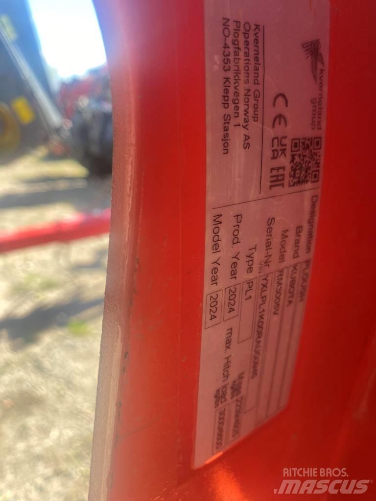Kubota RM 300 SV Оборотные плуги
