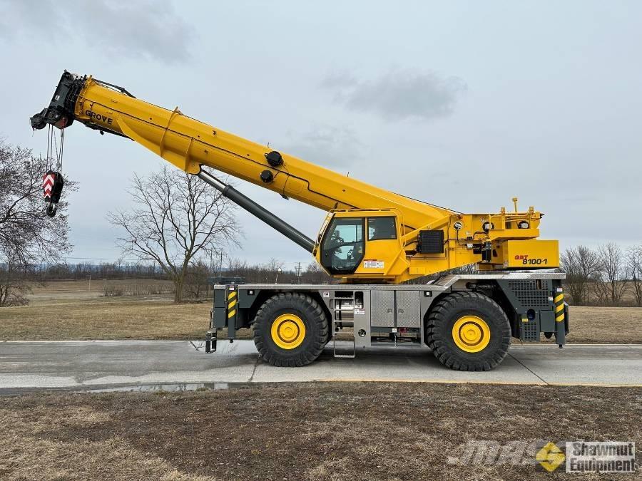 Grove GRT 8100 Автокраны вездеходы