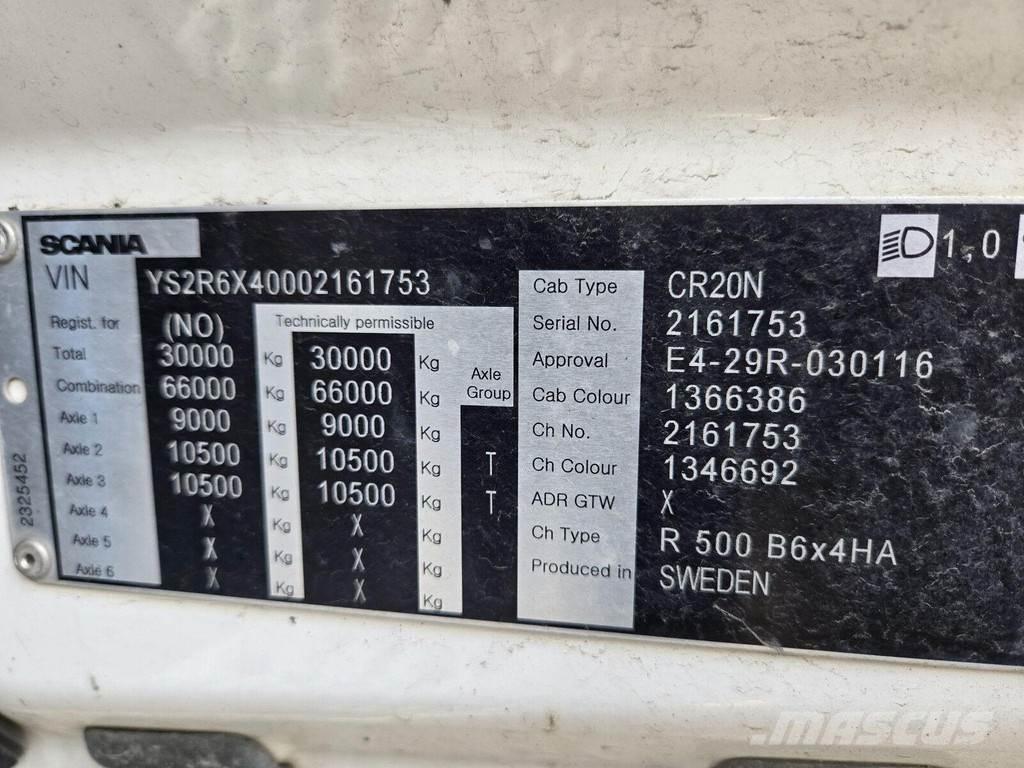 Scania R500 6X4 Грузовики-Самосвалы