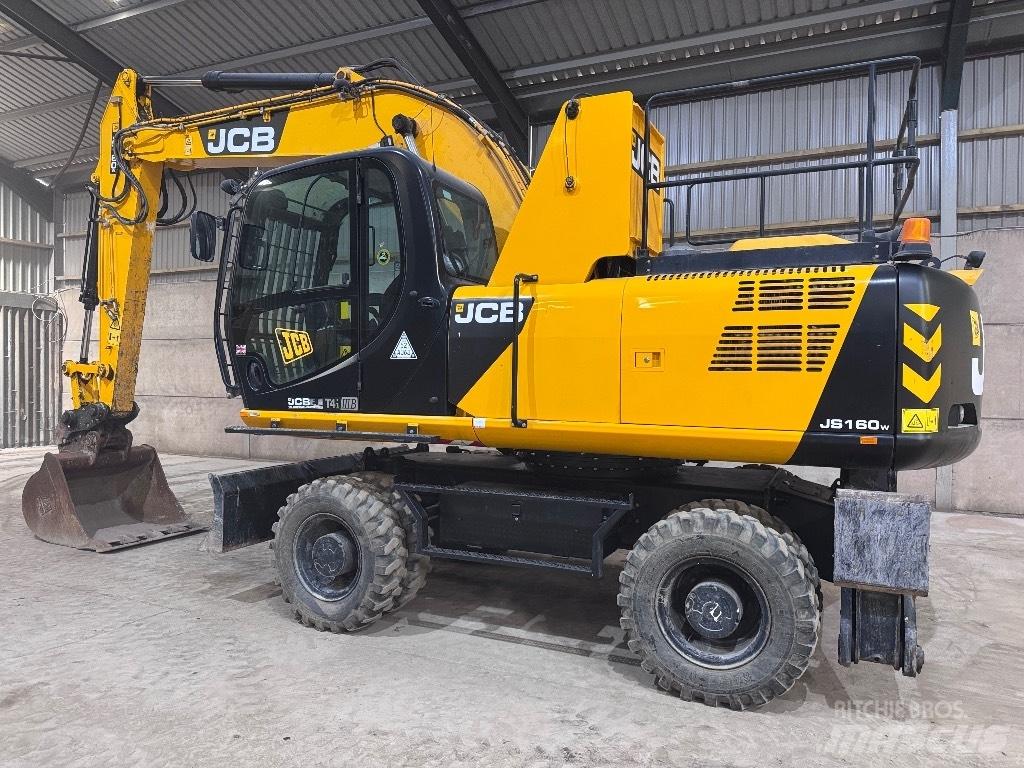JCB JS 160 W Перегружатели металлолома/промышленные погрузчики