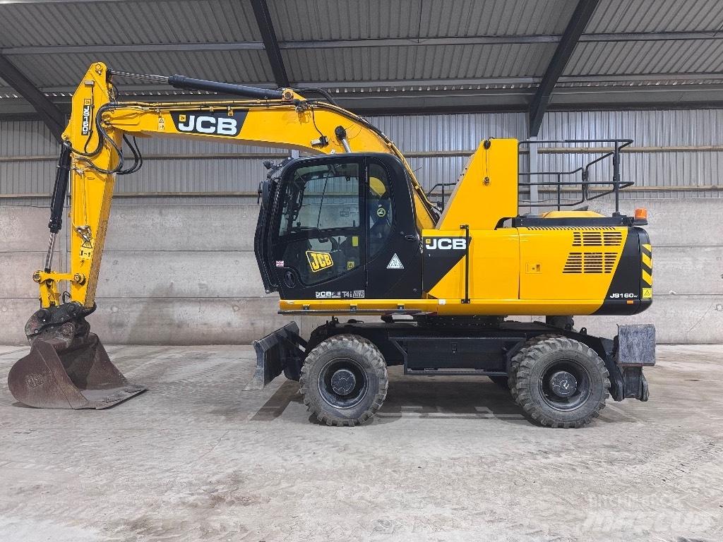 JCB JS 160 W Перегружатели металлолома/промышленные погрузчики
