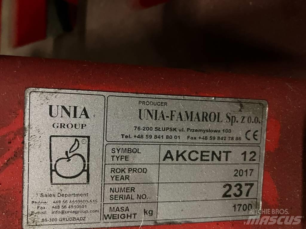 Unia Akcent 12 M Пружинные бороны