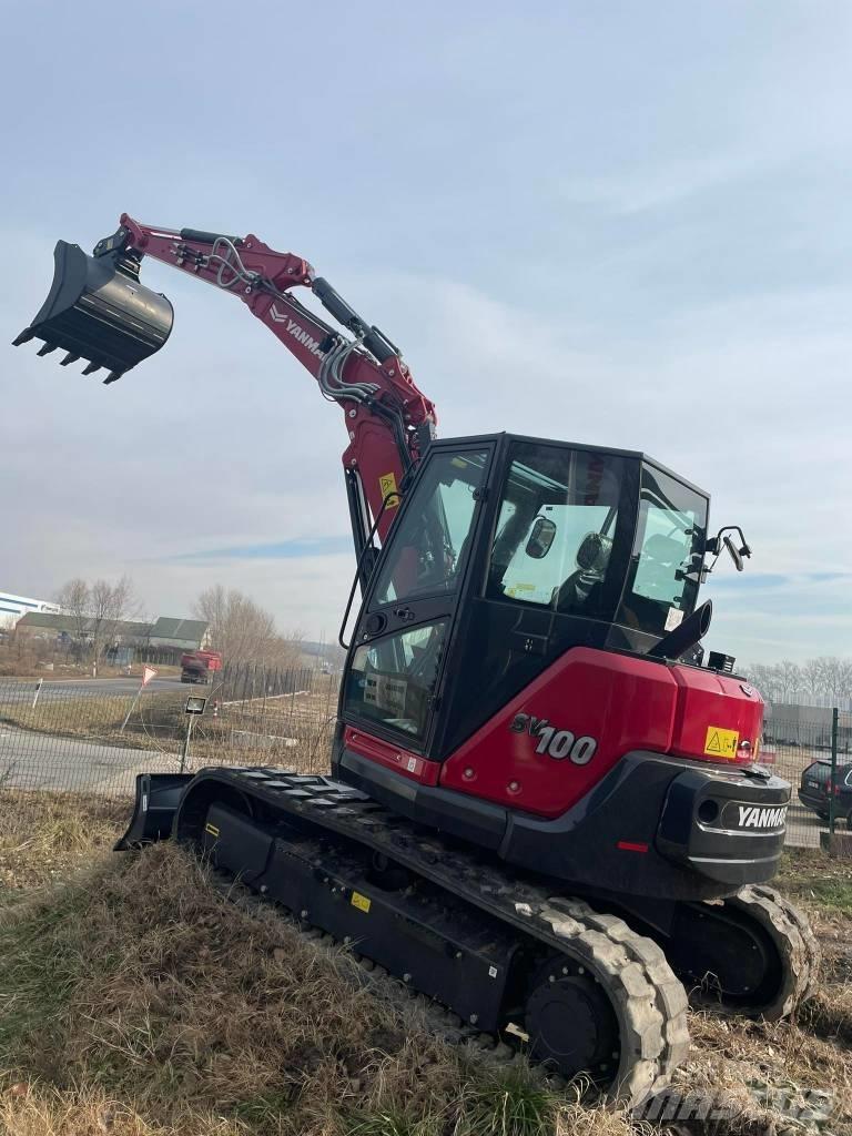 Yanmar SV100-2PB Малые экскаваторы 7т-12т