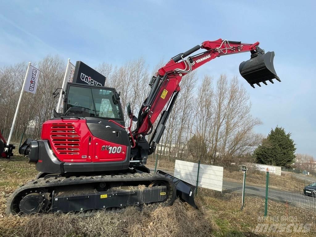 Yanmar SV100-2PB Малые экскаваторы 7т-12т