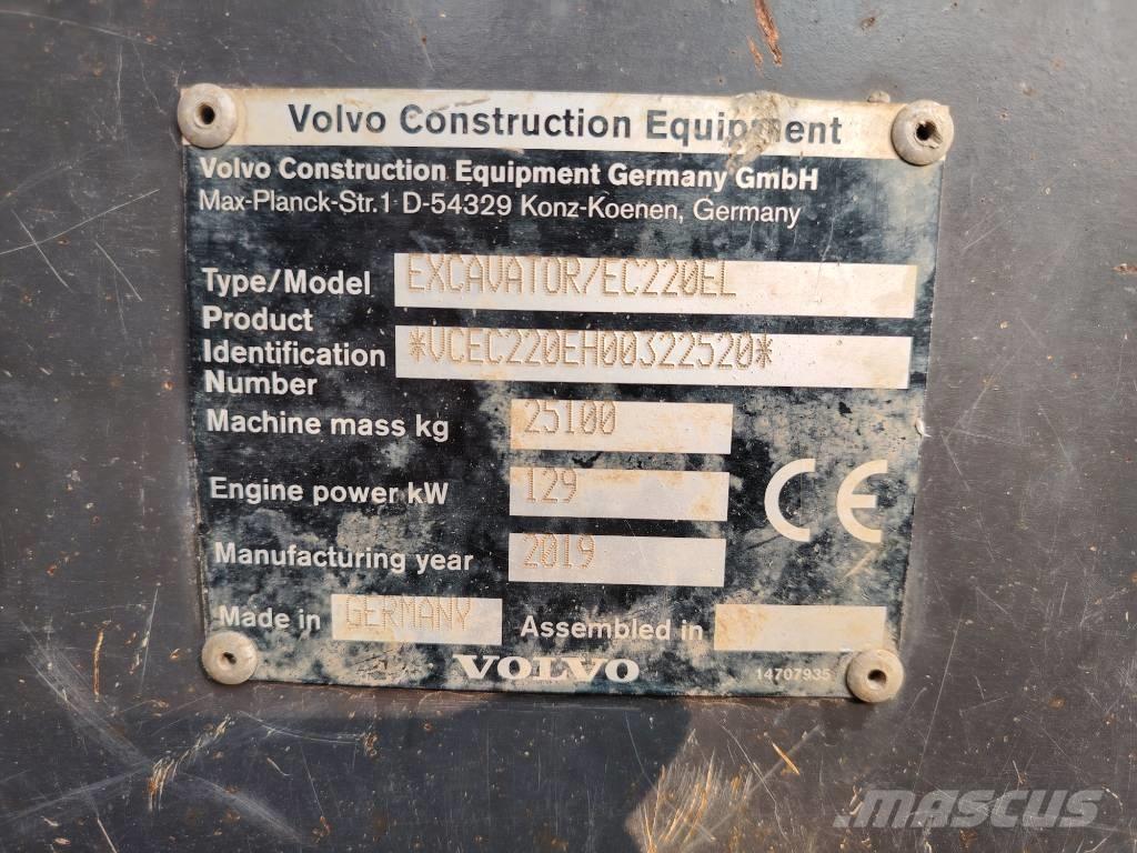 Volvo EC 220 E Гусеничные экскаваторы