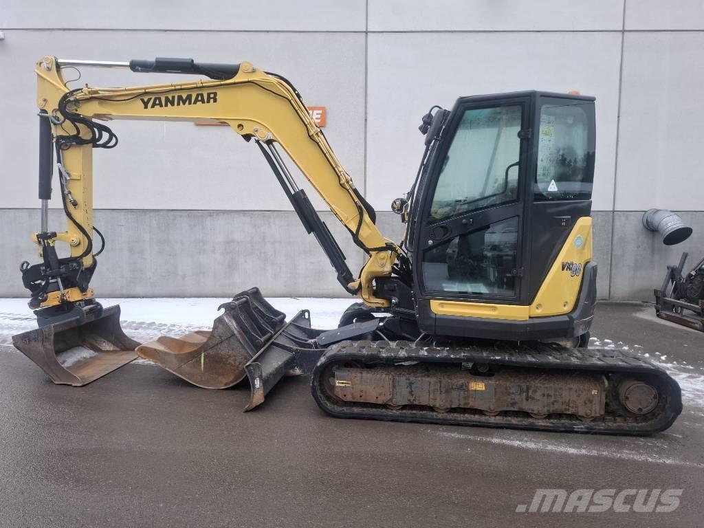 Yanmar Vio 80-1A Малые экскаваторы 7т-12т