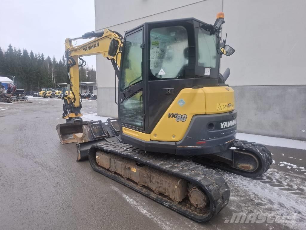 Yanmar Vio 80-1A Малые экскаваторы 7т-12т