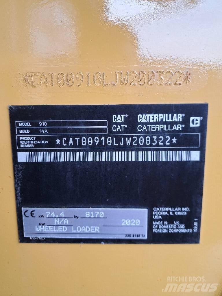 CAT 910 Фронтальные погрузчики
