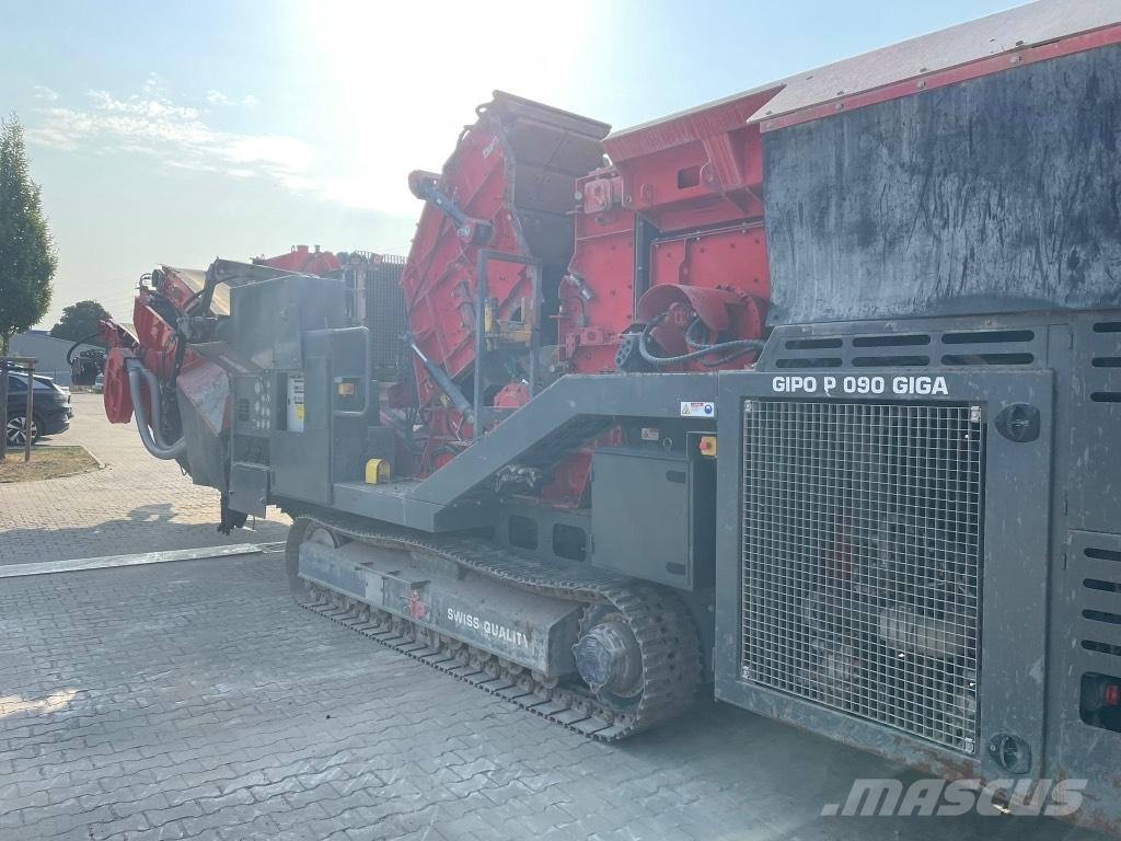 GIPO P090 GIGA Мобильные дробилки