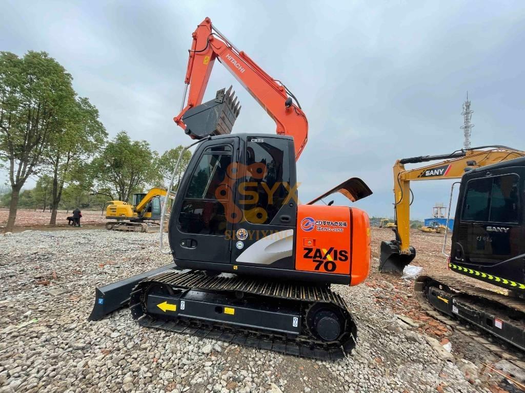 Hitachi ZX 70 Малые экскаваторы 7т-12т