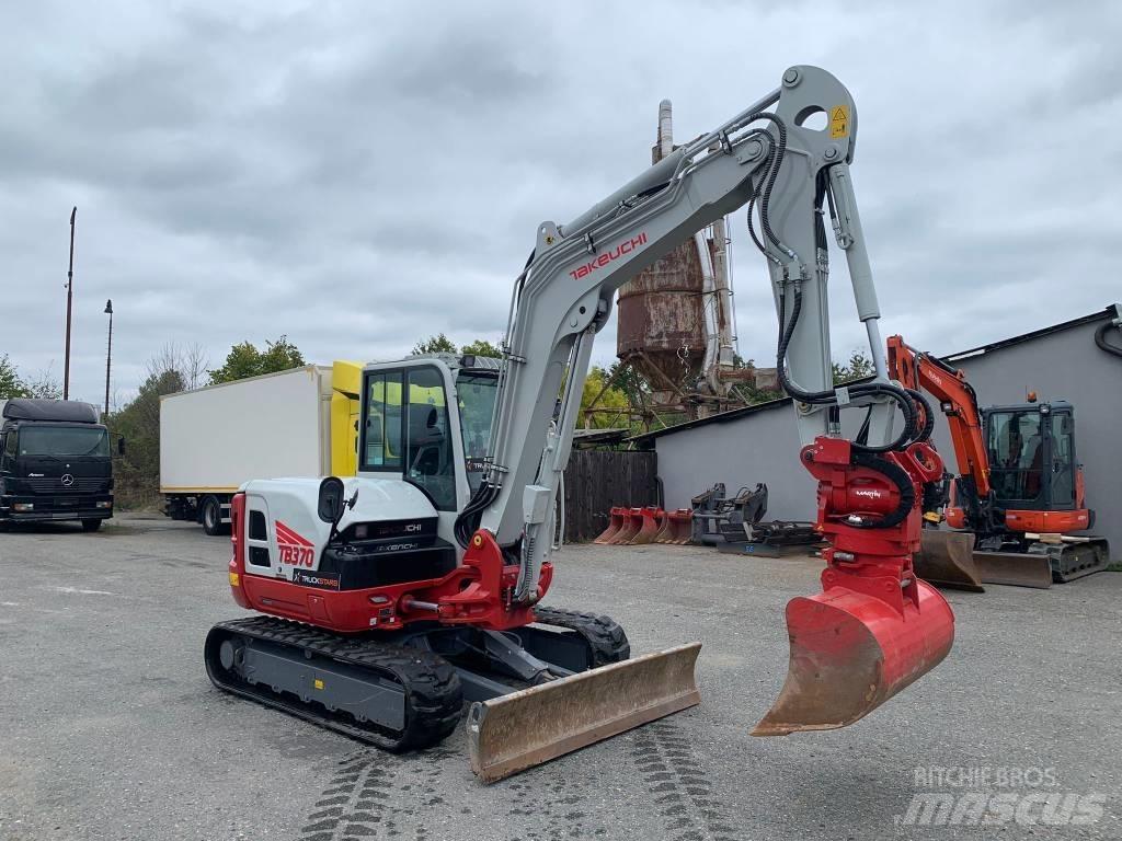 Takeuchi TB 370 Малые экскаваторы 7т-12т