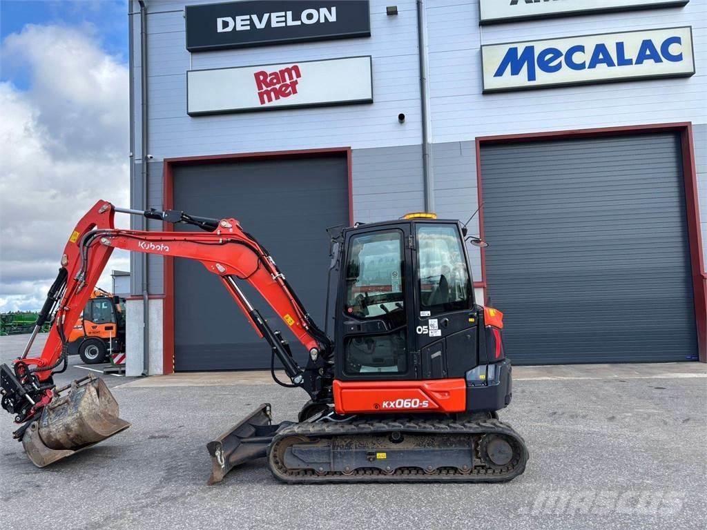 Kubota KX060-5 Мини-экскаваторы