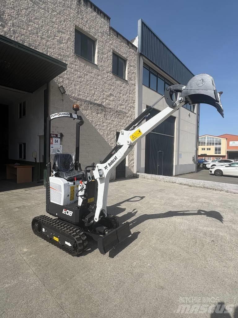 Bobcat E 08 Мини-экскаваторы