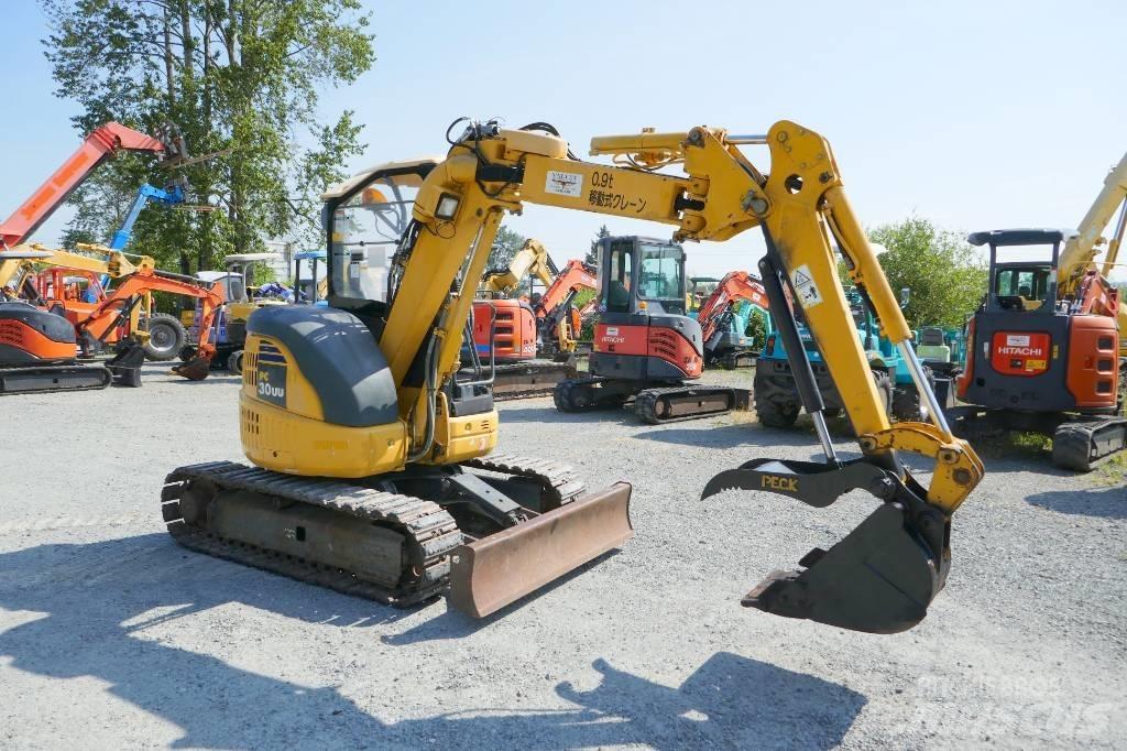 Komatsu PC 30 UU-5 Мини-экскаваторы