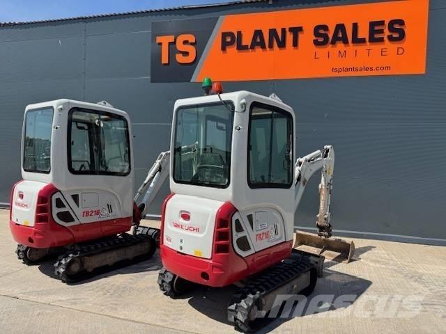 Takeuchi TB 216 Мини-экскаваторы