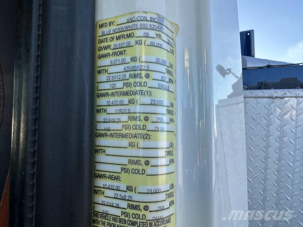 International 7500 Ассенизаторские машины