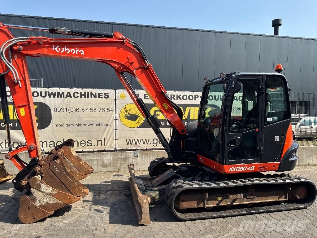 Kubota KX 80-4 Малые экскаваторы 7т-12т
