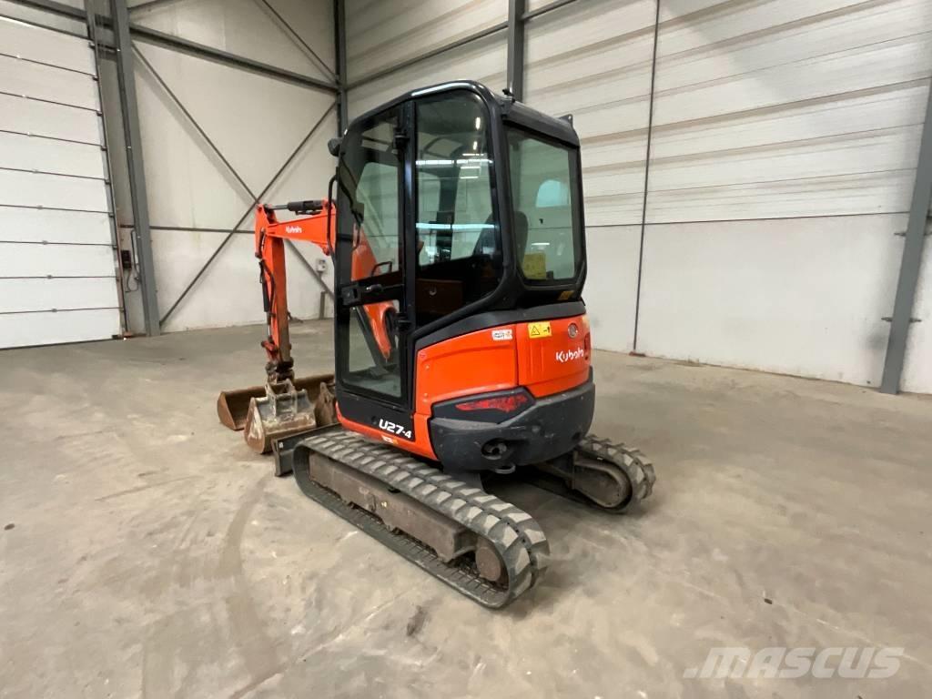 Kubota U 27-4 Мини-экскаваторы