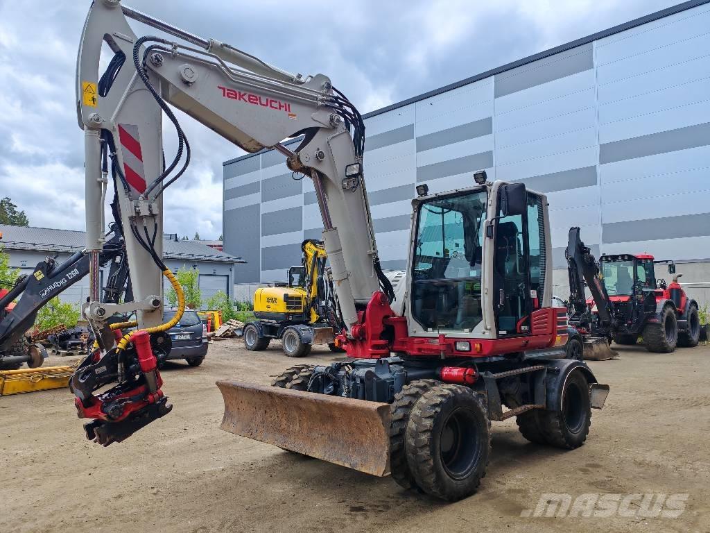 Takeuchi TB295W Колёсные экскаваторы