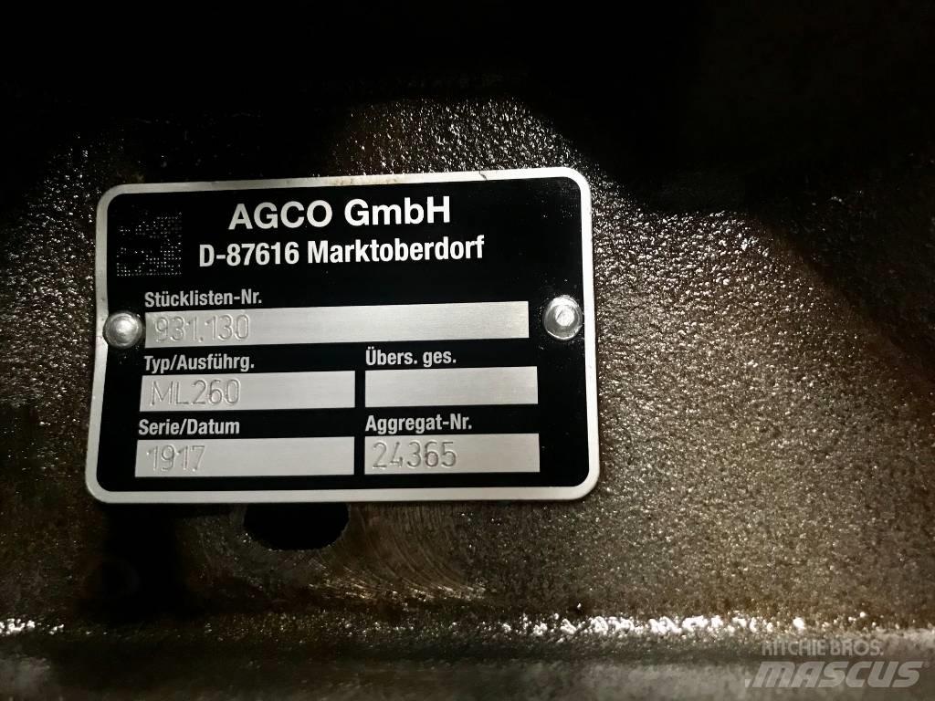 Fendt 828 Vario Ходовая часть и подвеска