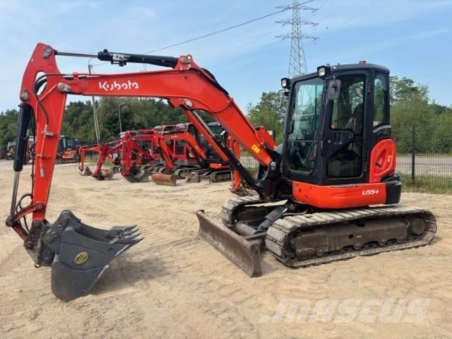 Kubota U 55-4 Мини-экскаваторы