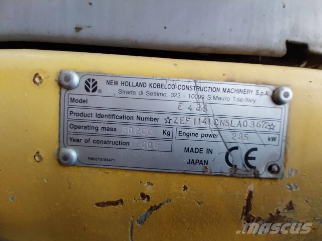 New Holland E 485 Гусеничные экскаваторы