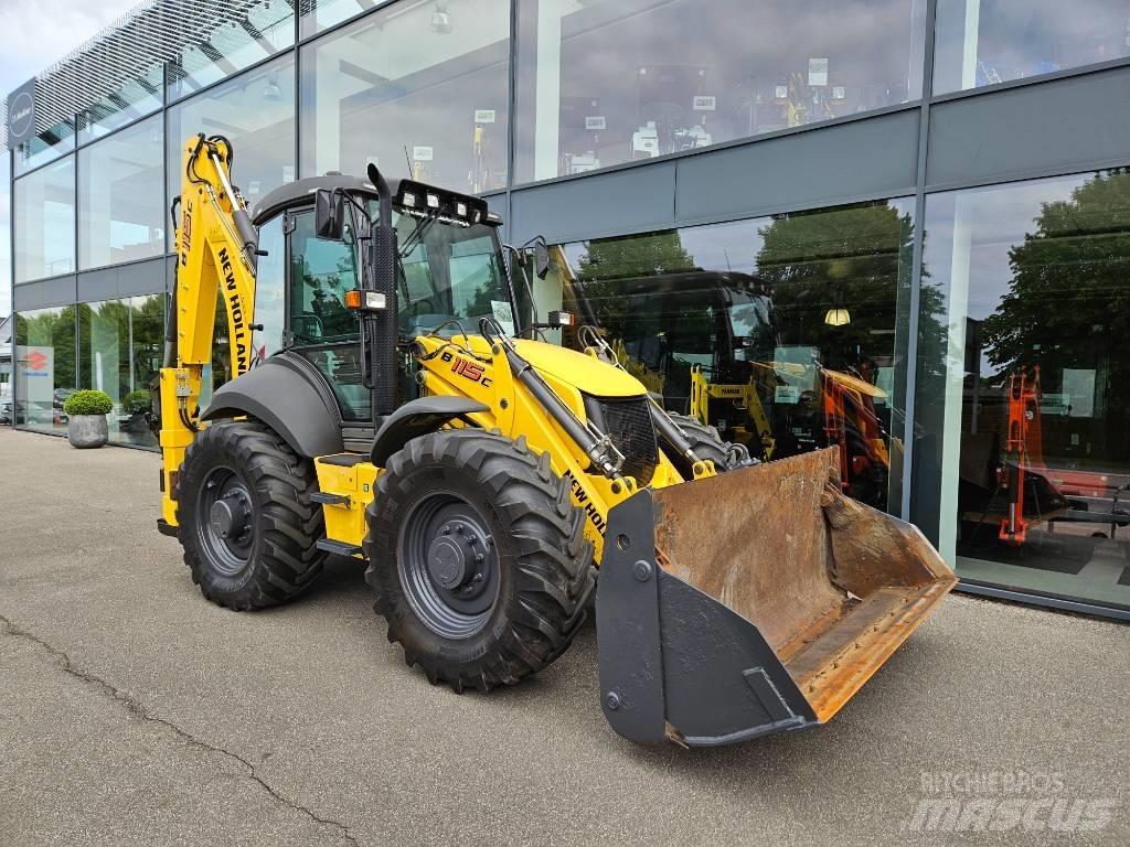 New Holland B 115 C Экскаваторы-погрузчики