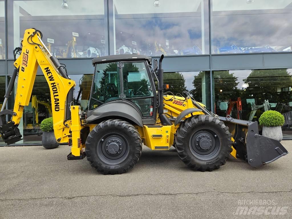 New Holland B 115 C Экскаваторы-погрузчики