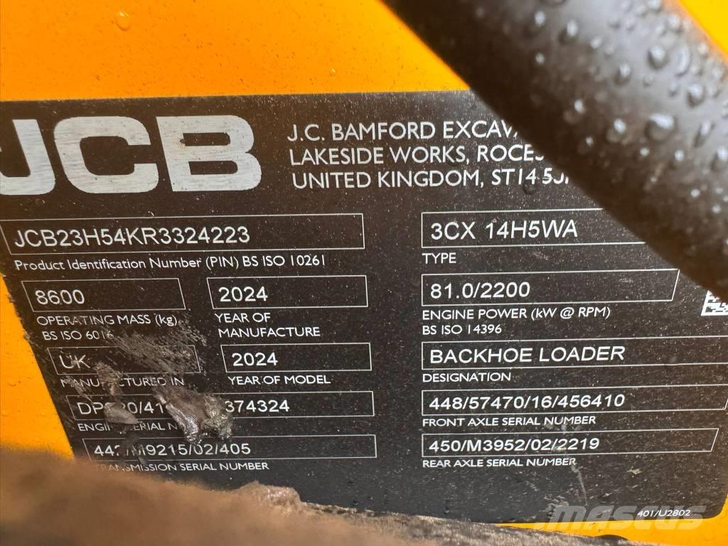 JCB 3 CX Экскаваторы-погрузчики