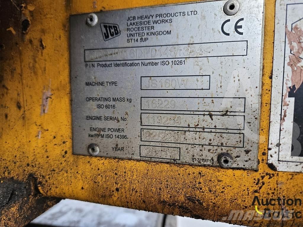 JCB JS 160 W Колёсные экскаваторы