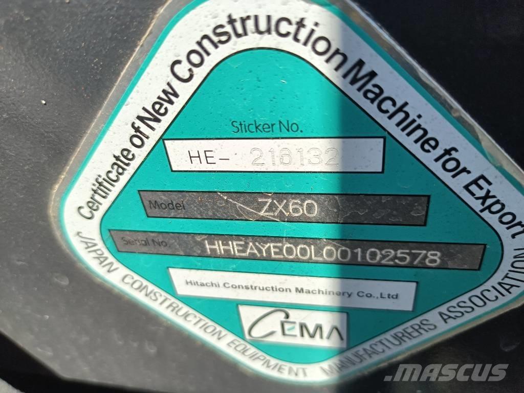 Hitachi 60 Гусеничные экскаваторы