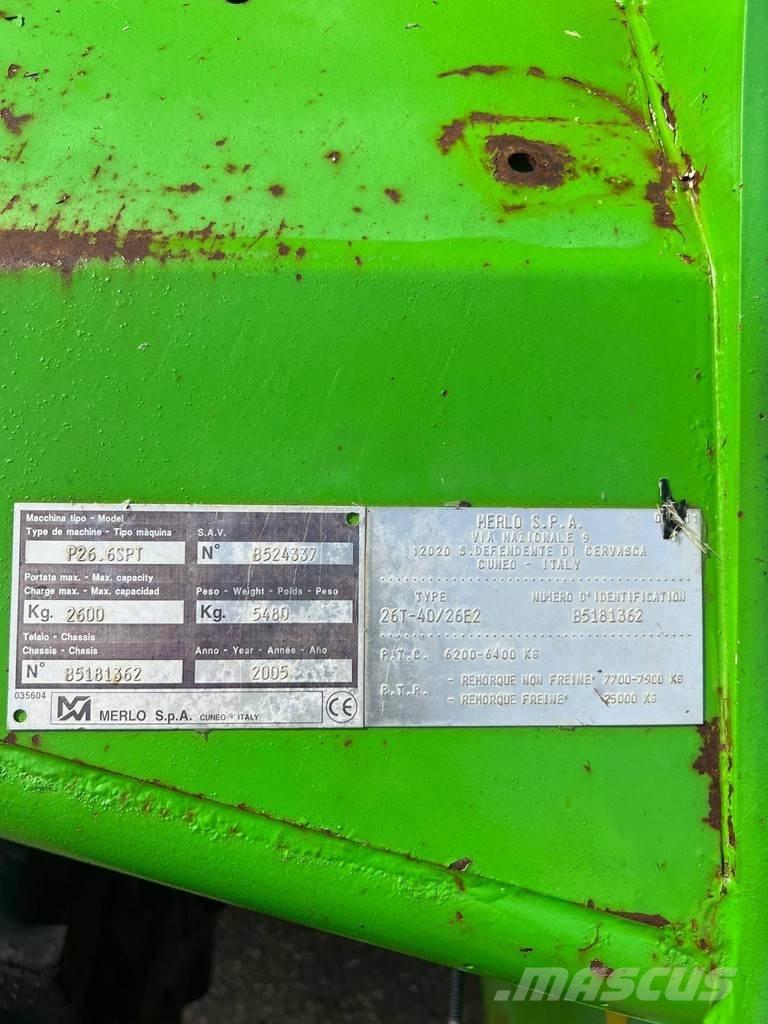 Merlo P26.6 SPT Телескопические погрузчики