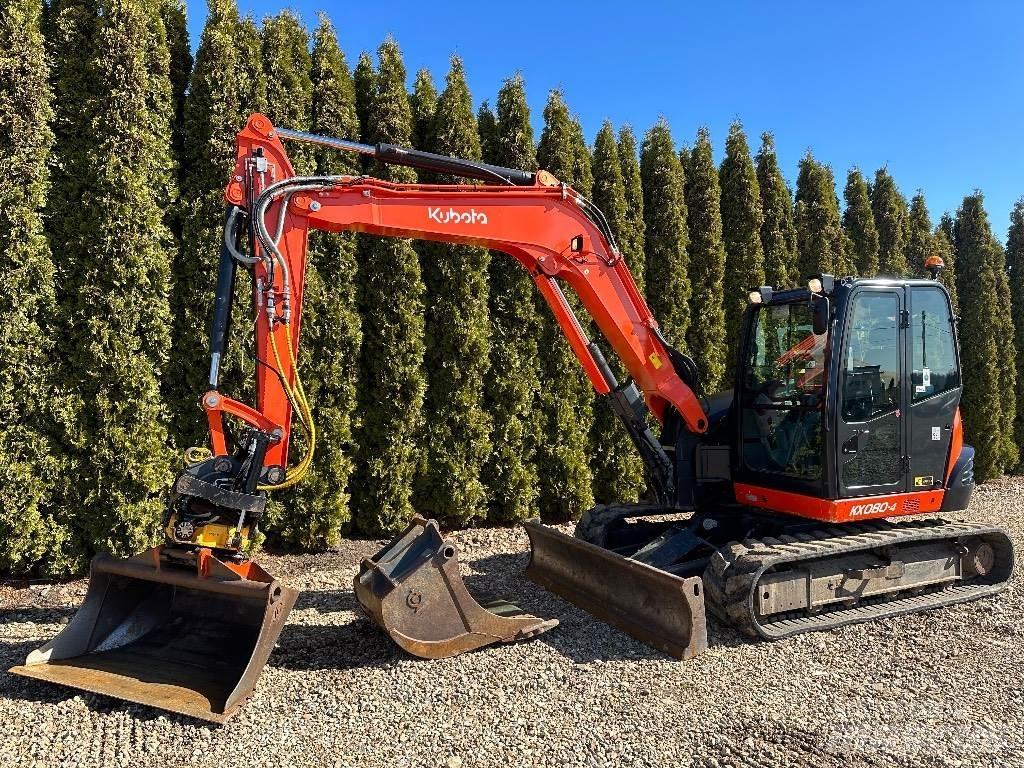 Kubota KX 080-4 Мини-экскаваторы