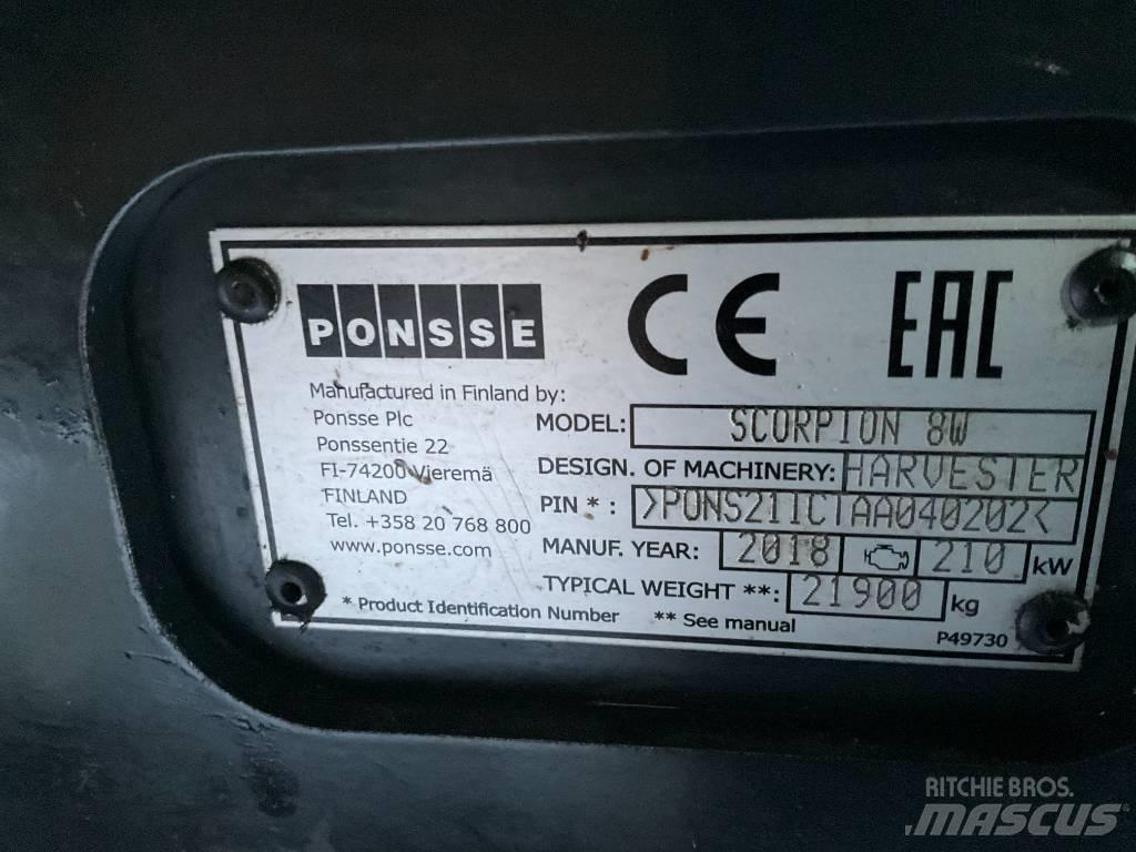 Ponsse Scorpion Харвестеры