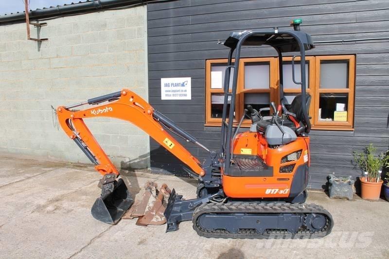 Kubota U 17-3 Мини-экскаваторы