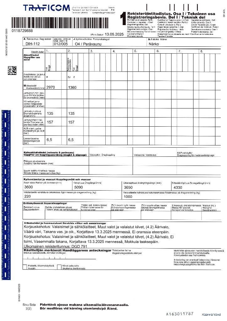 Närko Dollyc2ms11p11 Транспортные тележки