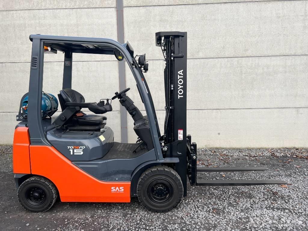 Toyota 02-8 FGF 15 Газовые погрузчики