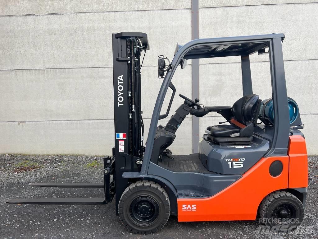 Toyota 02-8 FGF 15 Газовые погрузчики