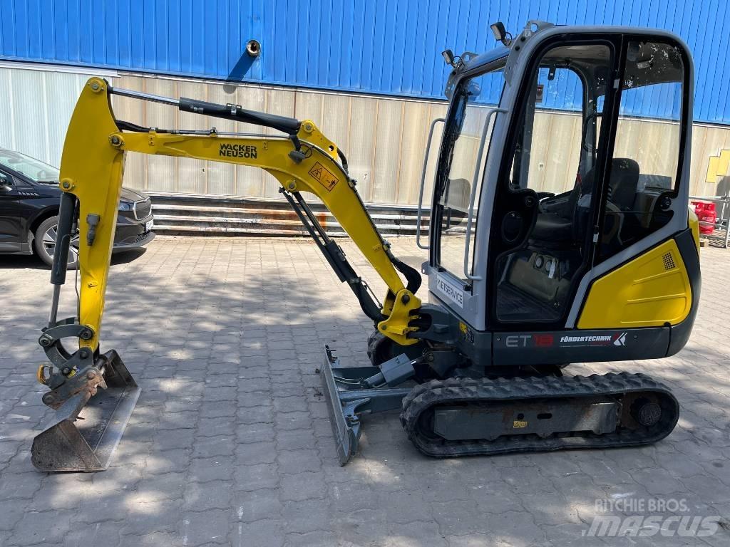 Wacker Neuson ET 18 Мини-экскаваторы