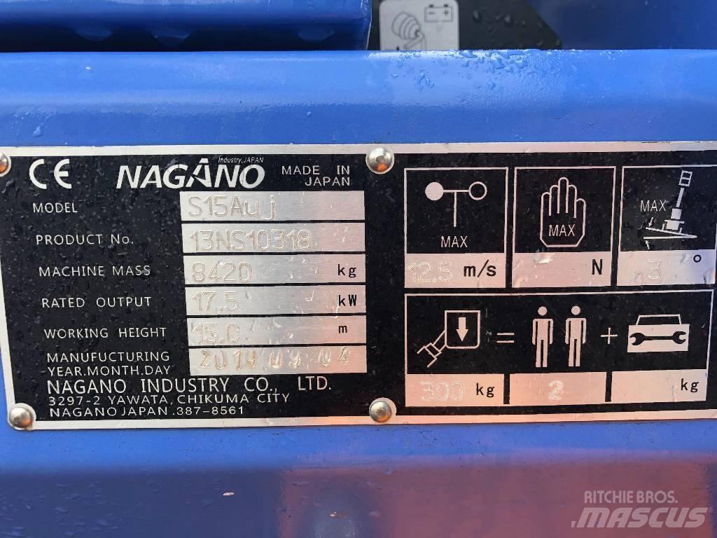 Nagano S15AUJ Телескопические подъемники